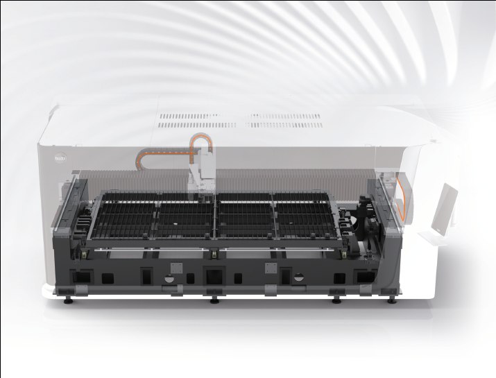 Bodor i Series automatic lubrication and intelligent travel protection graphic