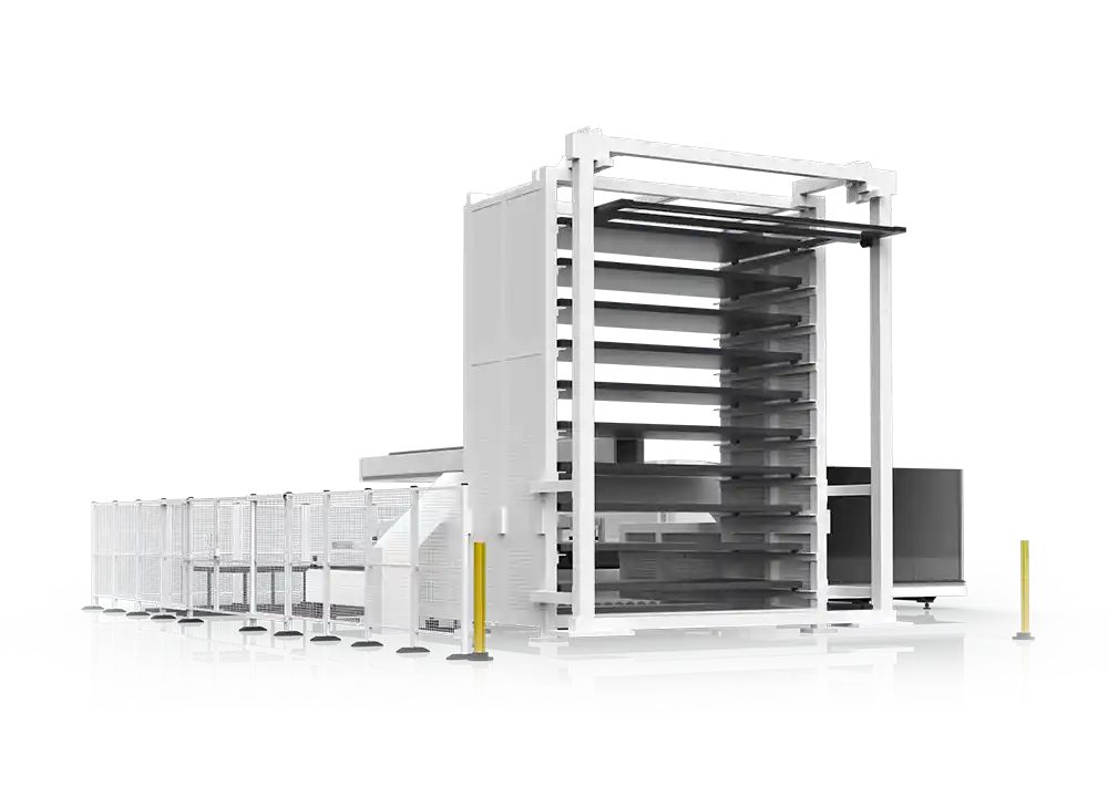 Bodor iTransTower automatic material storage loading and unloading system