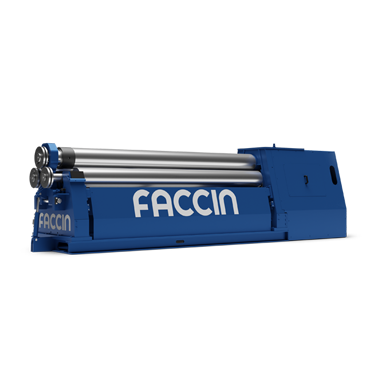 Faccin 3HEL three-roll hydraulic plate rolling machine