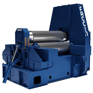 Faccin HAV variable-axis three-roll plate rolling machine